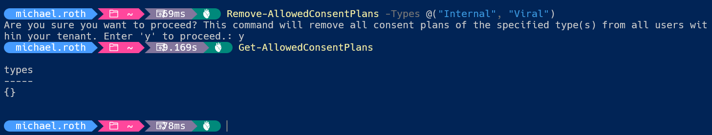 After disabling and checking again, both are gone
