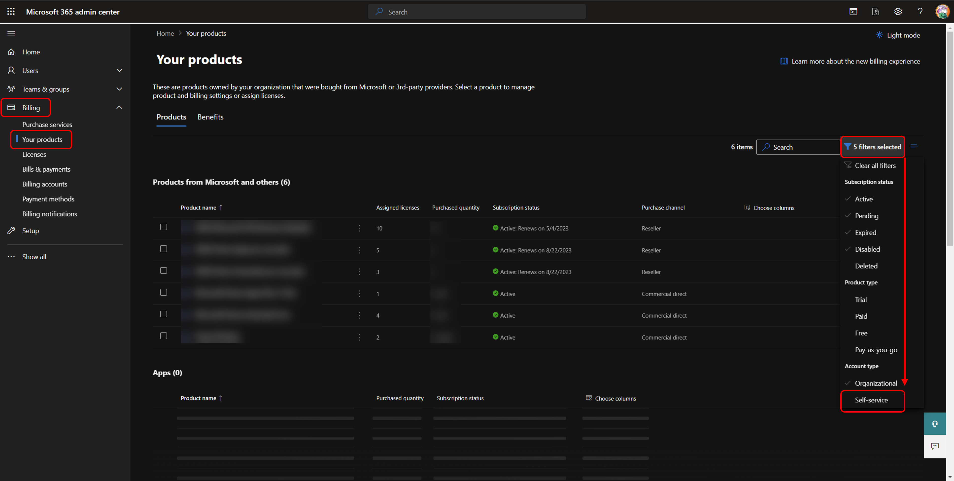 Detect Self-service licenses in your tenant
