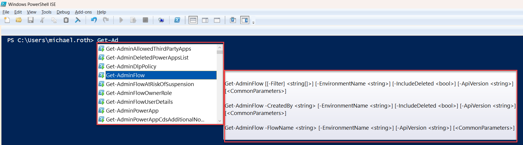 How to start PowerShell ISE